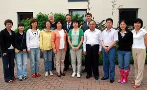 The delegation from the Chinese Ministry of Agriculture