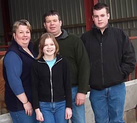 The Hollidays: Joyce, Joanne, Edwin and Edwin