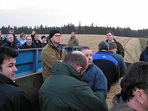 Monitor Farm Group tour Woodhead Farm 