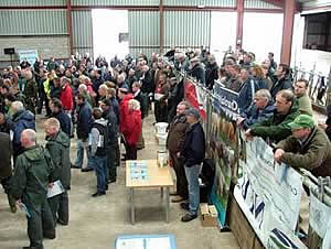 Attentive audience at Glenlivet