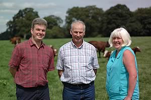 Stuart, Geoff and Sue Royle