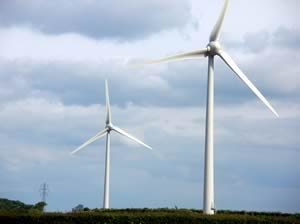 wind turbines