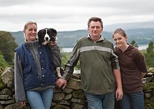 Sarah, Alan and Kimberley at Far Orrest