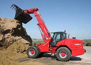 Schäffer 9380T pivot-steer telescopic handler