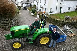 Clovelly tractor