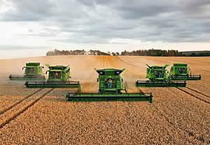 New John Deere combines