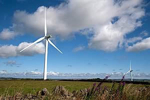 wind turbines