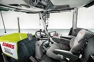 Claas Xerion cab