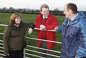 Stephen Heenan, Thomas Moorhead and Ann Calwell