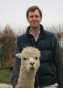 Matthew Tims of Apollo Alpacas