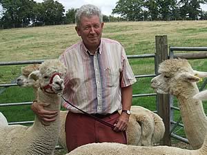 Mike Coghlan, of Blenheim Alpacas