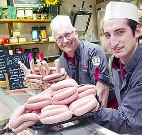crown of sausages