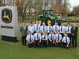 John Deere Ag, Parts and Turf Tech apprentices
