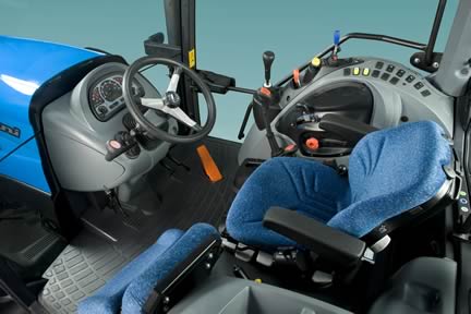 Landini Landpower T3 Master Class cab inside