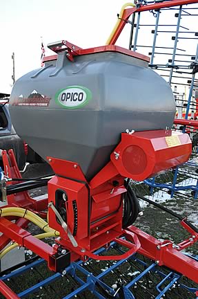 OPICO’s Air 8 grassland seeders have been revamped with a new design and extra features at no extra cost.