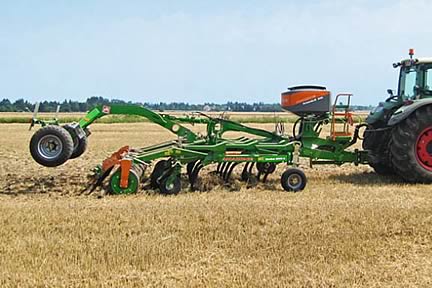 trailed mulch cultivator