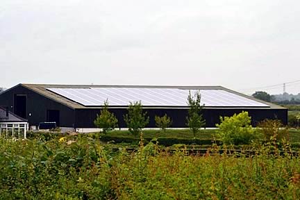 Solar Panels at Fairchilds Lodge