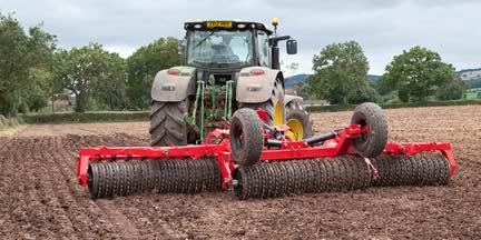 Twose three-gang roller 